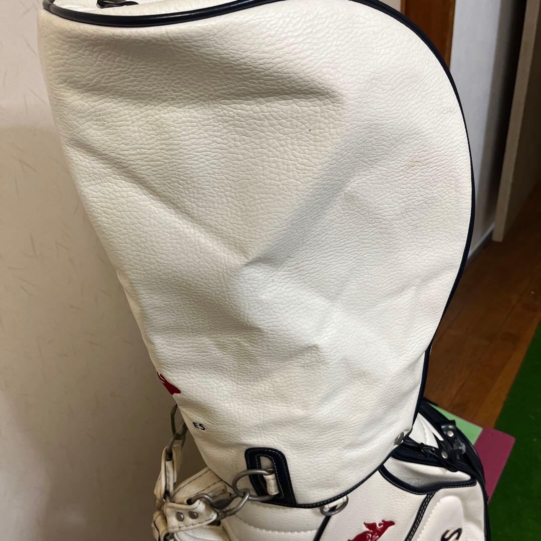 パーリーゲイツ　キャディーバッグ　白