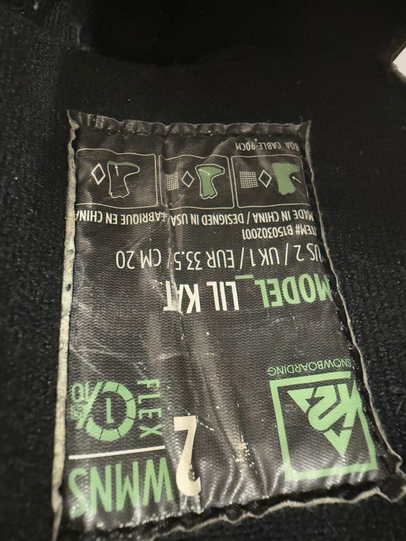 カラフルドットスノーボードセット120cm ブーツ20cm子供用収納ケース付き