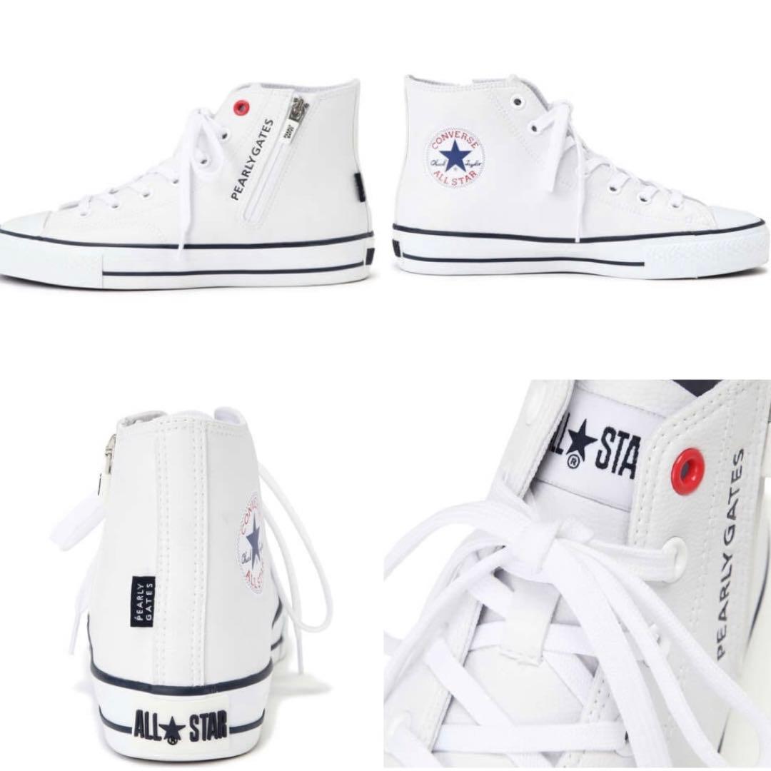 パーリーゲイツ×コンバース　スパイクレスシューズHI 23.0cm