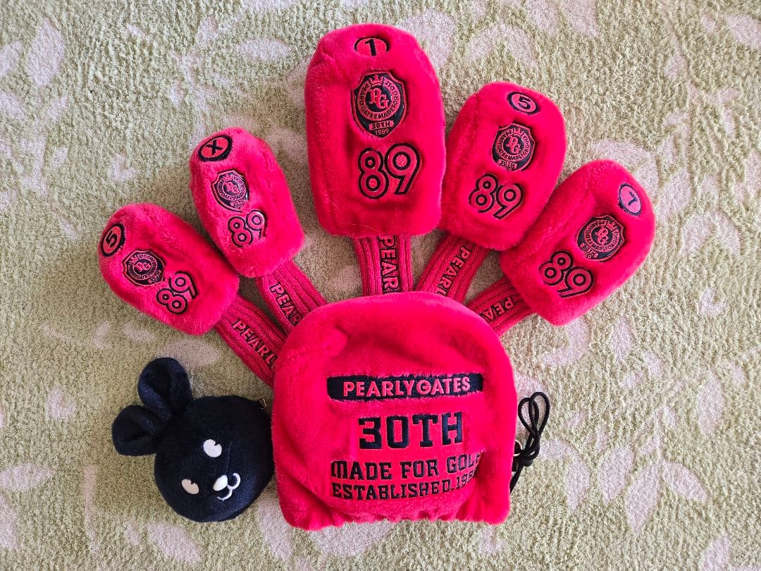 PEARLY GATES 30TH ゴルフバッグ ピンク