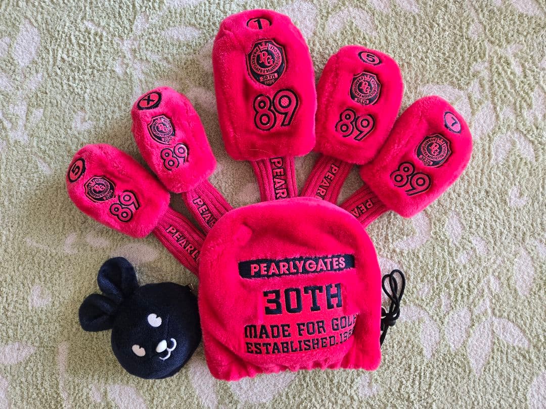 PEARLY GATES 30TH ゴルフバッグ ピンク