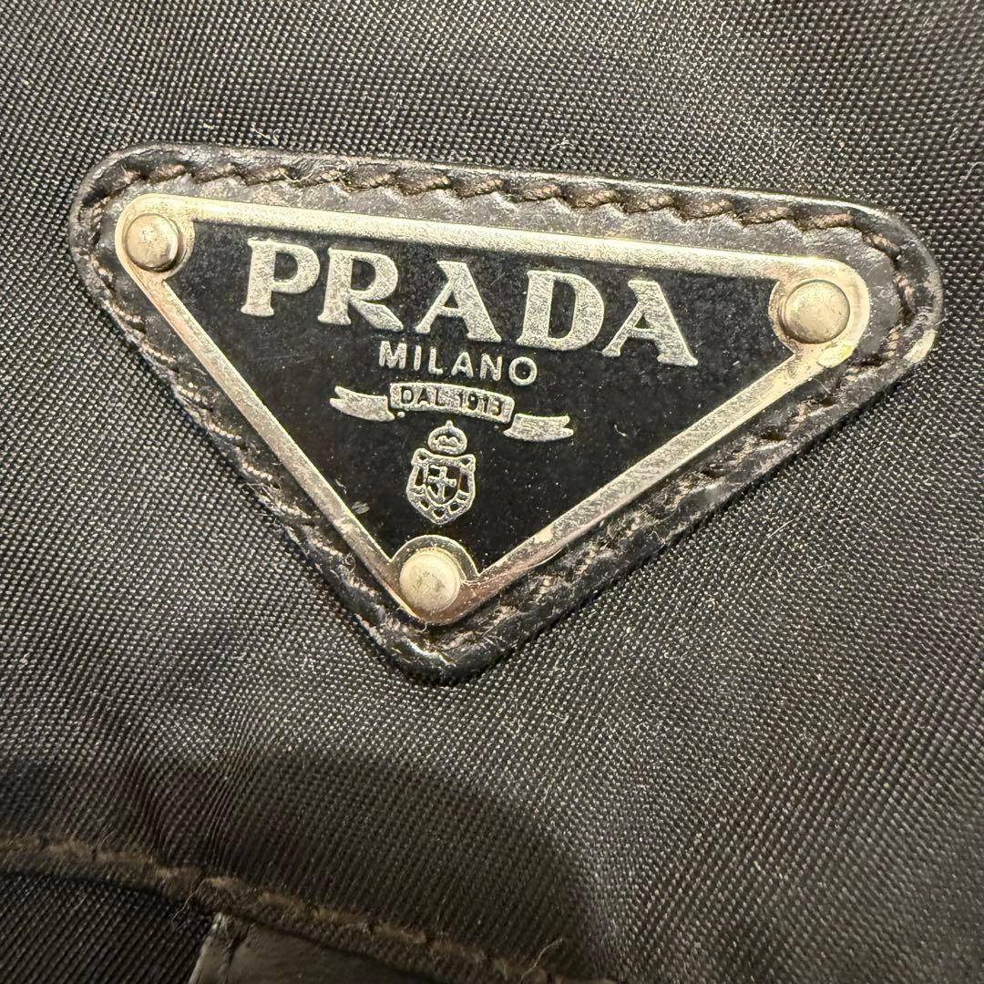 PRADA ブラック ショルダーバッグ ジャンク プラダ