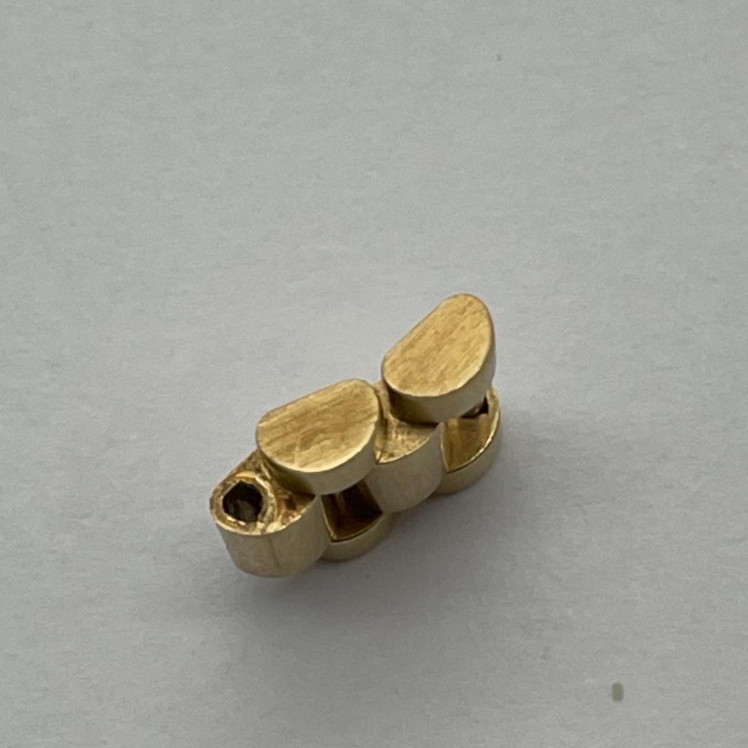 ロレックス　2コマ プレジデントブレスレット 時計部品 K18YG　9.7ｍｍ