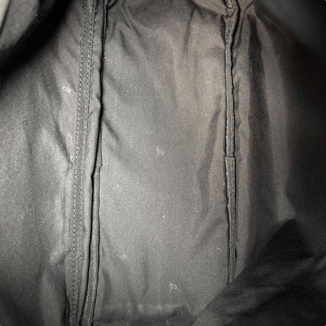 良品◎ アニエスベー A4可 リュック バックパック 男女可 ナイロン 黒