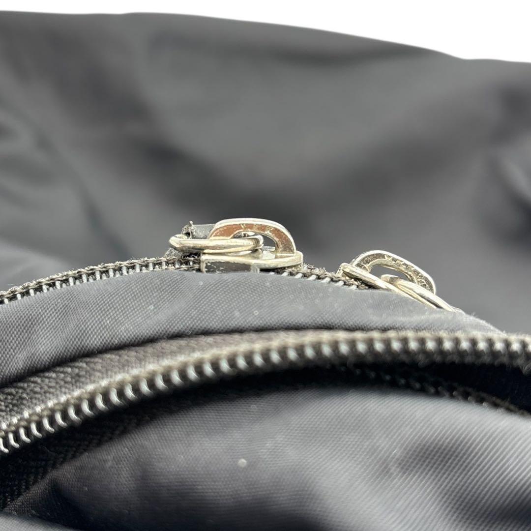 良品◎ アニエスベー A4可 リュック バックパック 男女可 ナイロン 黒