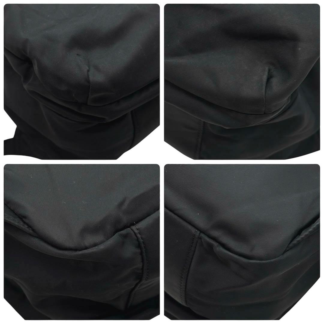 良品◎ アニエスベー A4可 リュック バックパック 男女可 ナイロン 黒