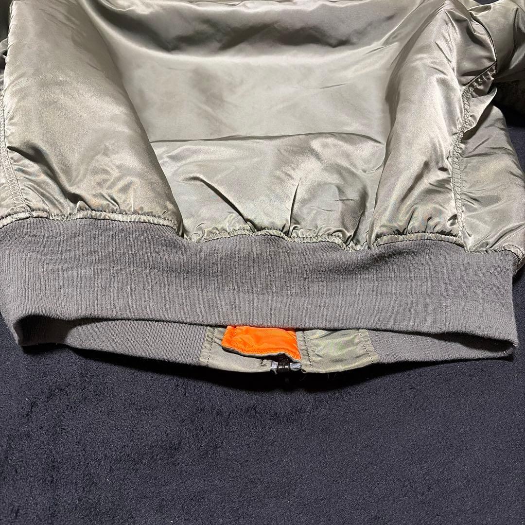 90s USA製 ALPHA Ma-1 bomber jac ミリタリー