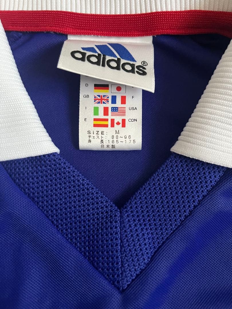 アディダス 日本代表 ユニフォーム 1999年〜2000年 三浦知良 カズ 11