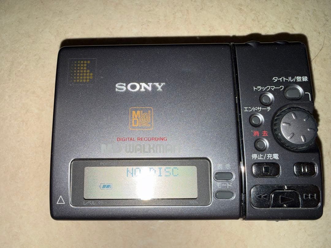 ジャンク】SONY MD WALKMAN MZ-R3 - メルカリ