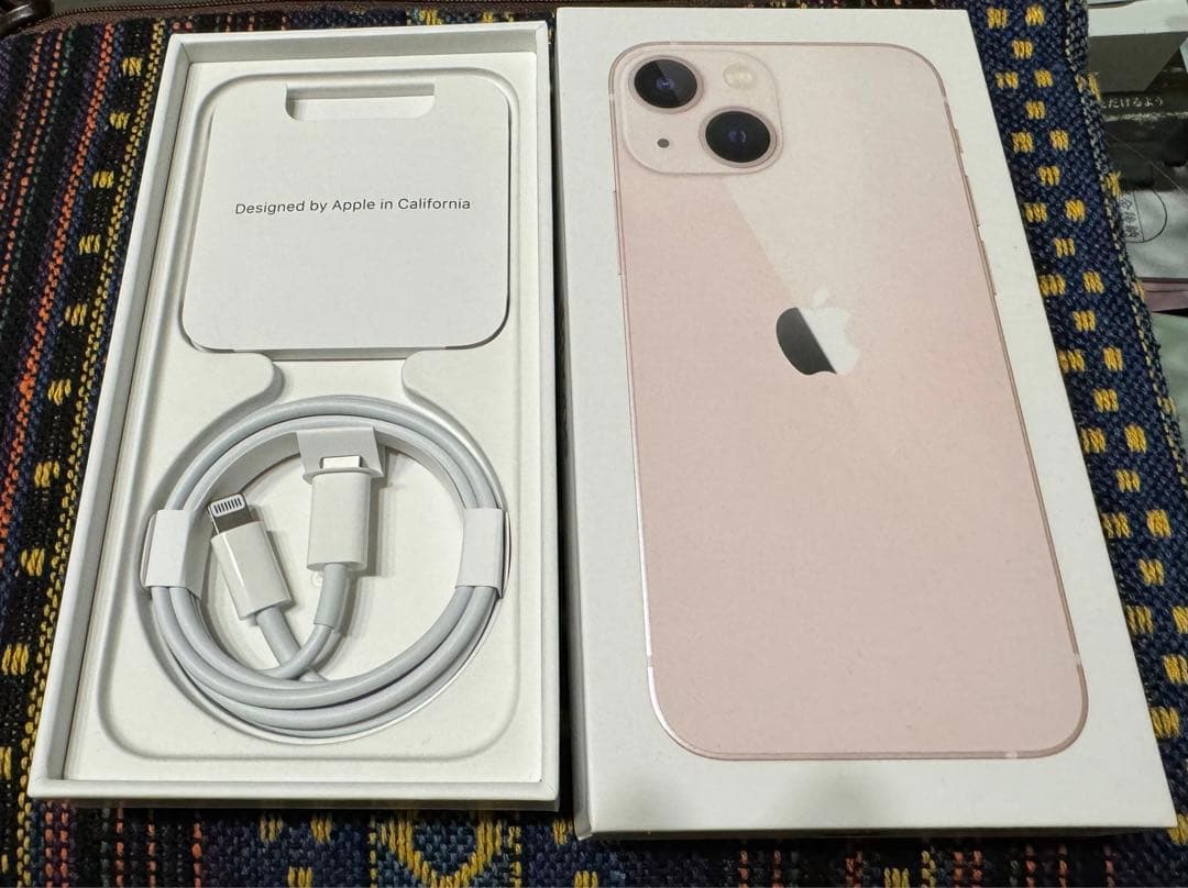 iPhone 13 mini ピンク 256 GB SIMフリー L108276755 - スマートフォン