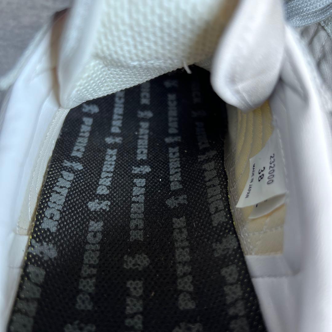 訳あり良品【パトリック】（38）スニーカー スタジアム グレー ナイロン