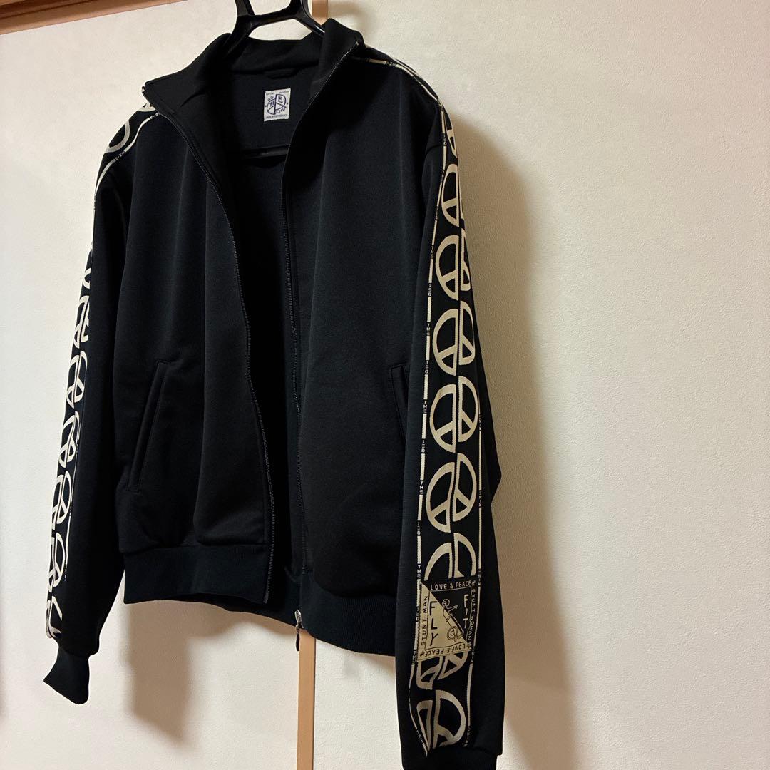 キャピタル KAPITAL スムースジャージ ピースマークトラックジャケット