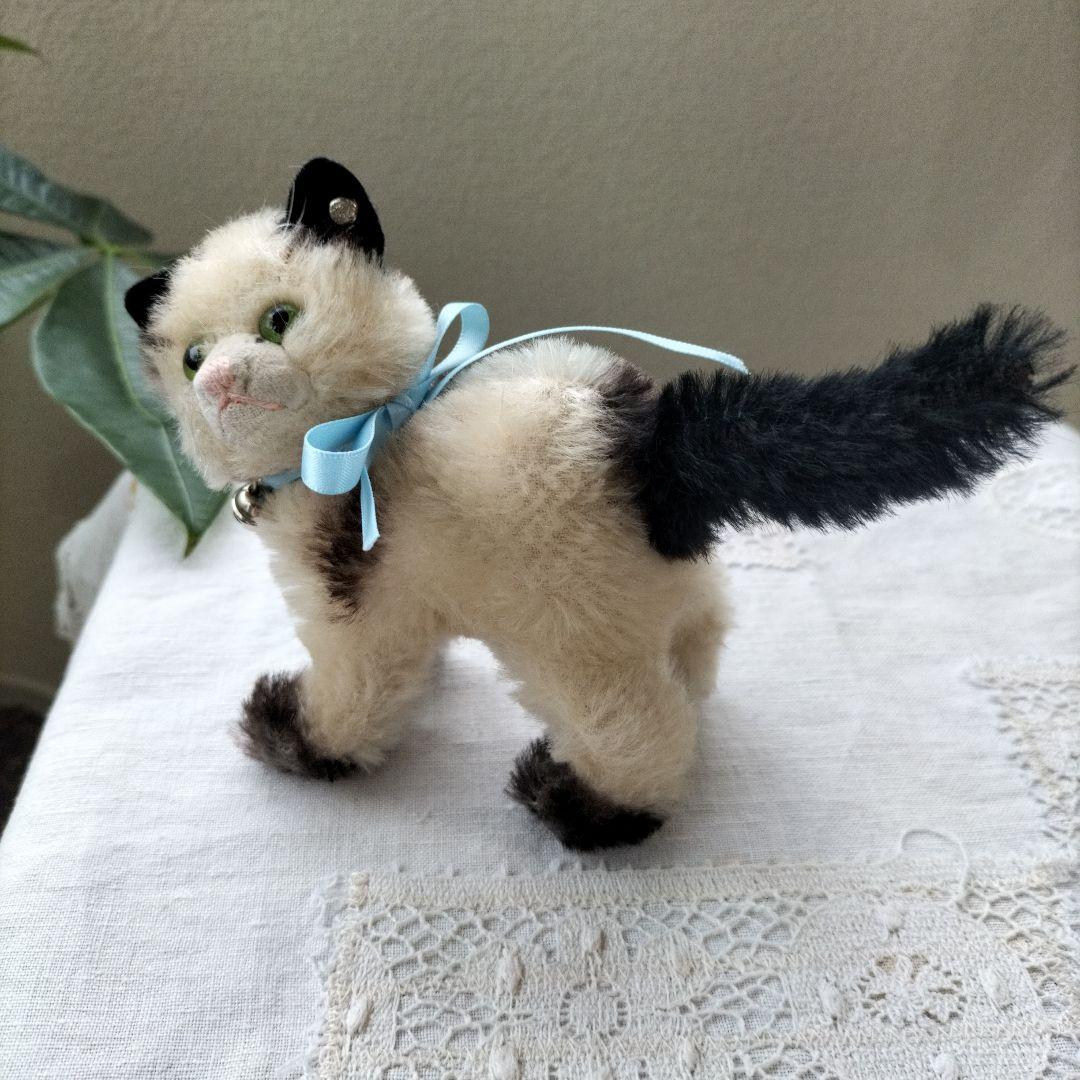 ビンテージ　シュタイフ　GUSSY　キャット　猫　②