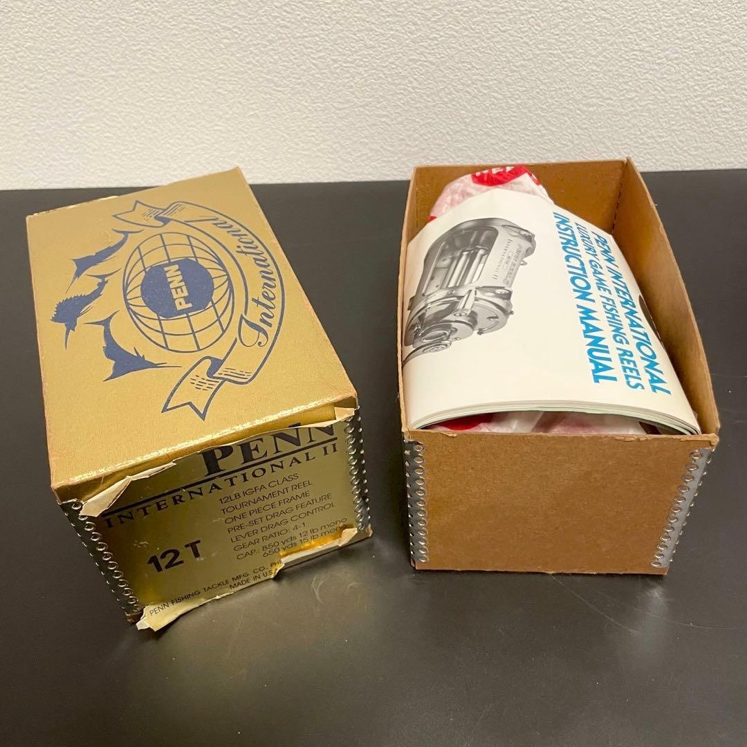 【希少品】PENN International II 12T リール 箱付き