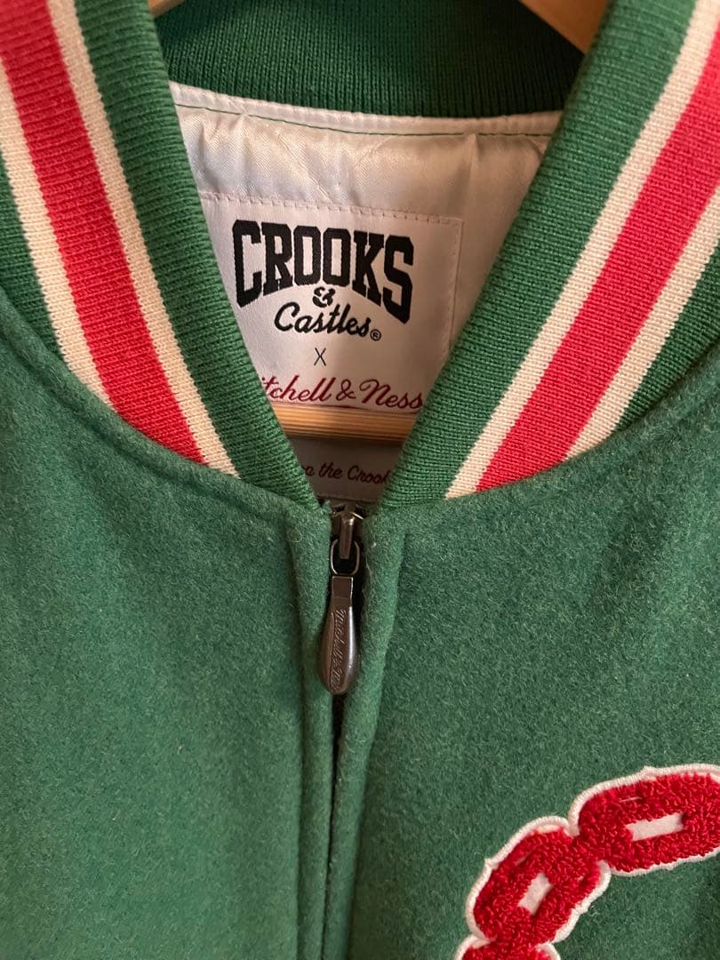 【ぶりざえ】CROOKS & CASTLES スタジャン