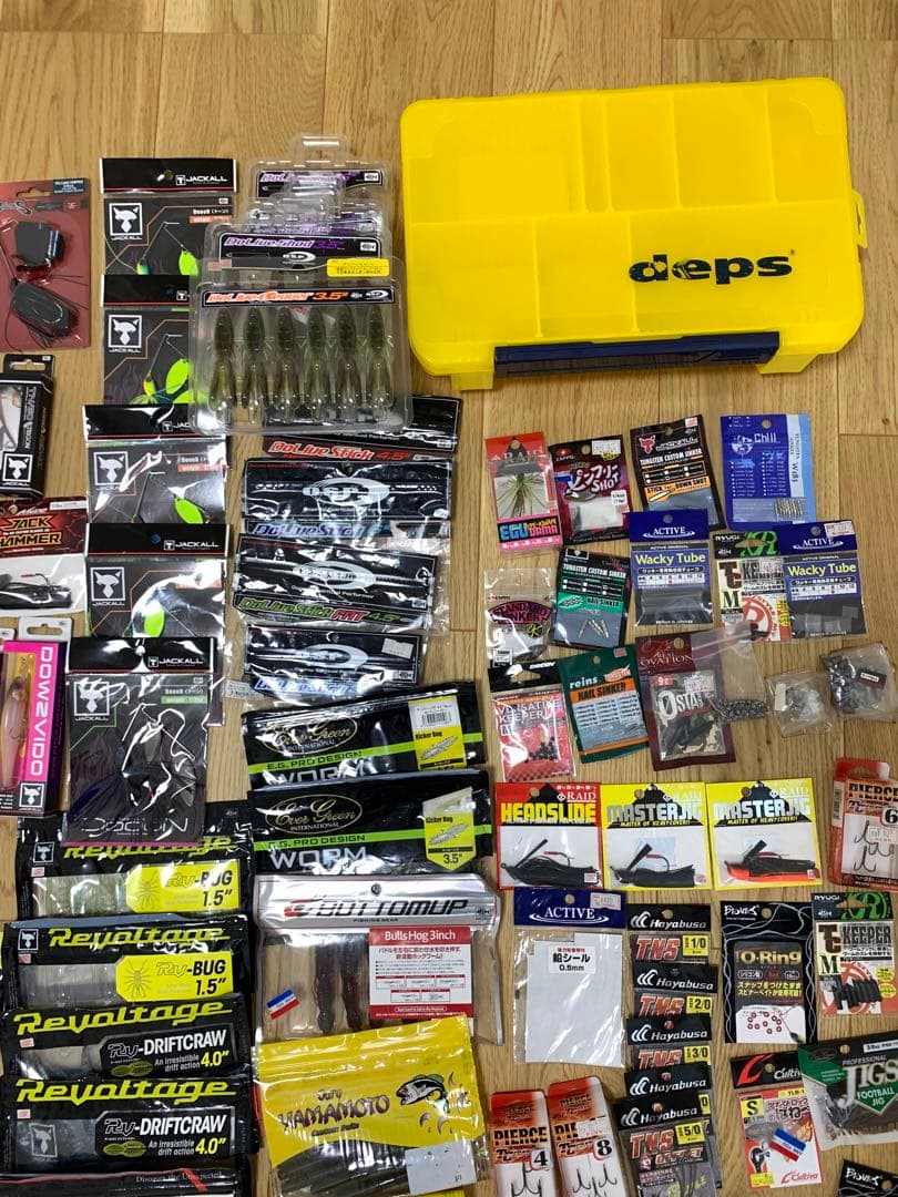 バス釣り引退セット全172点(ルアーワーム136点)