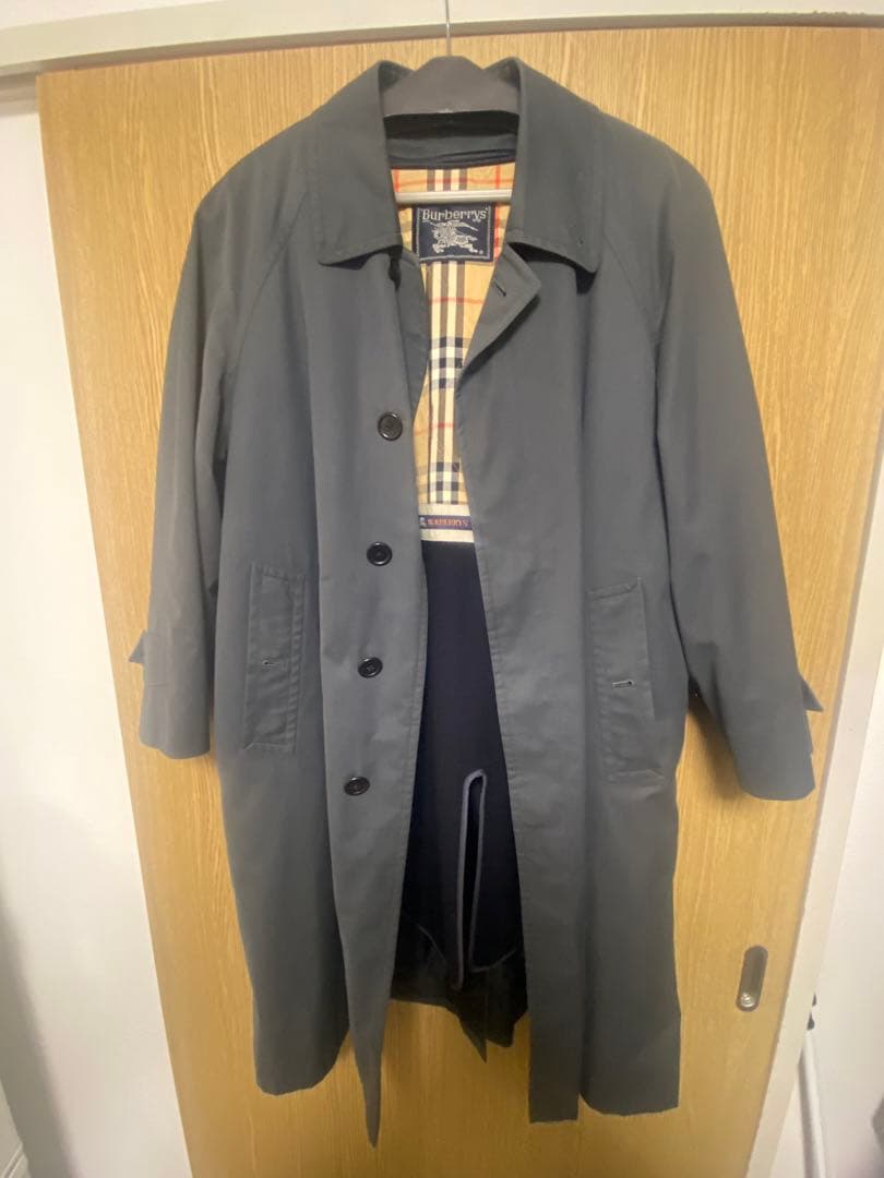 Burberry ステンカラーコート グレー