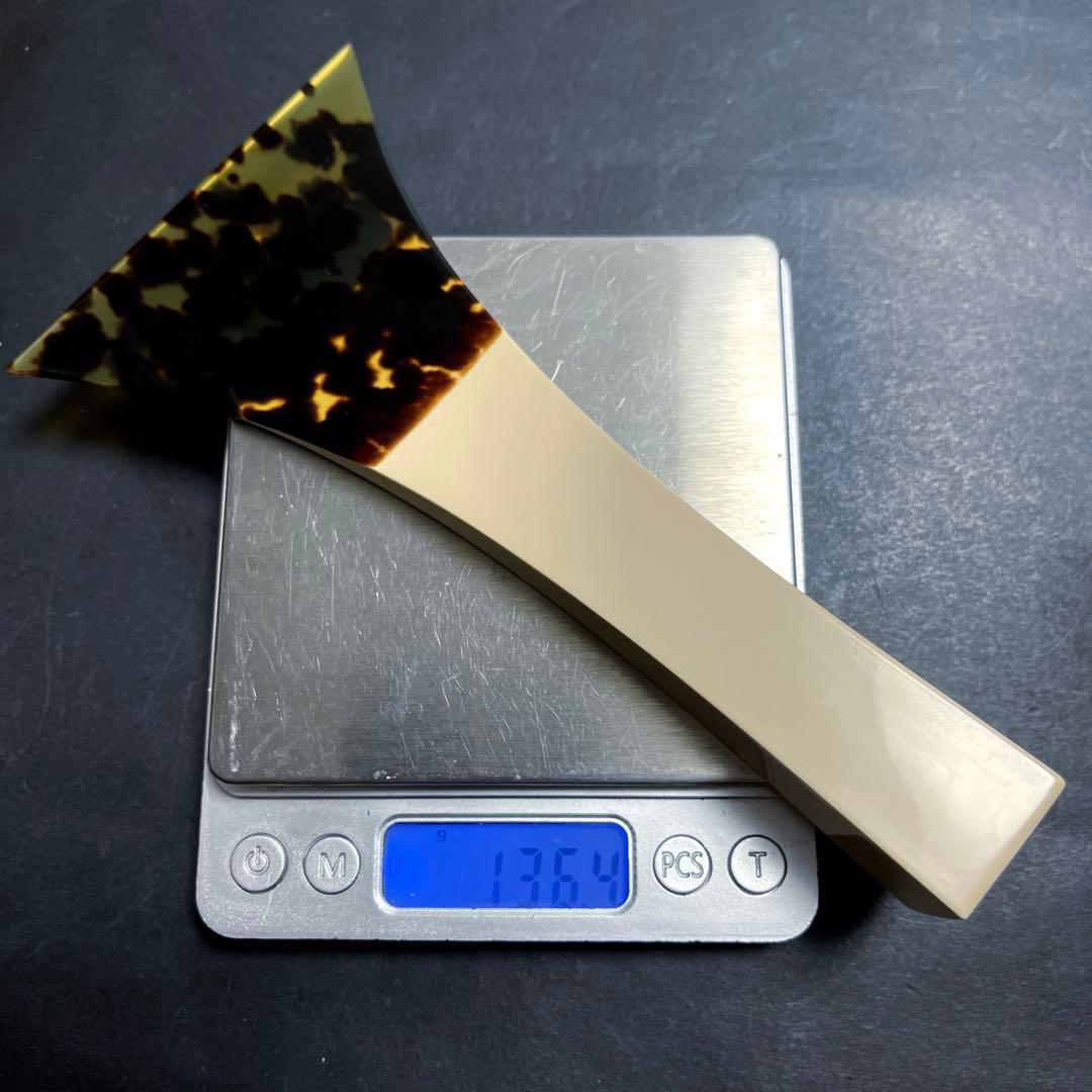 【和尚】津軽三味線　鼈甲　撥　バチ　開き約9cm