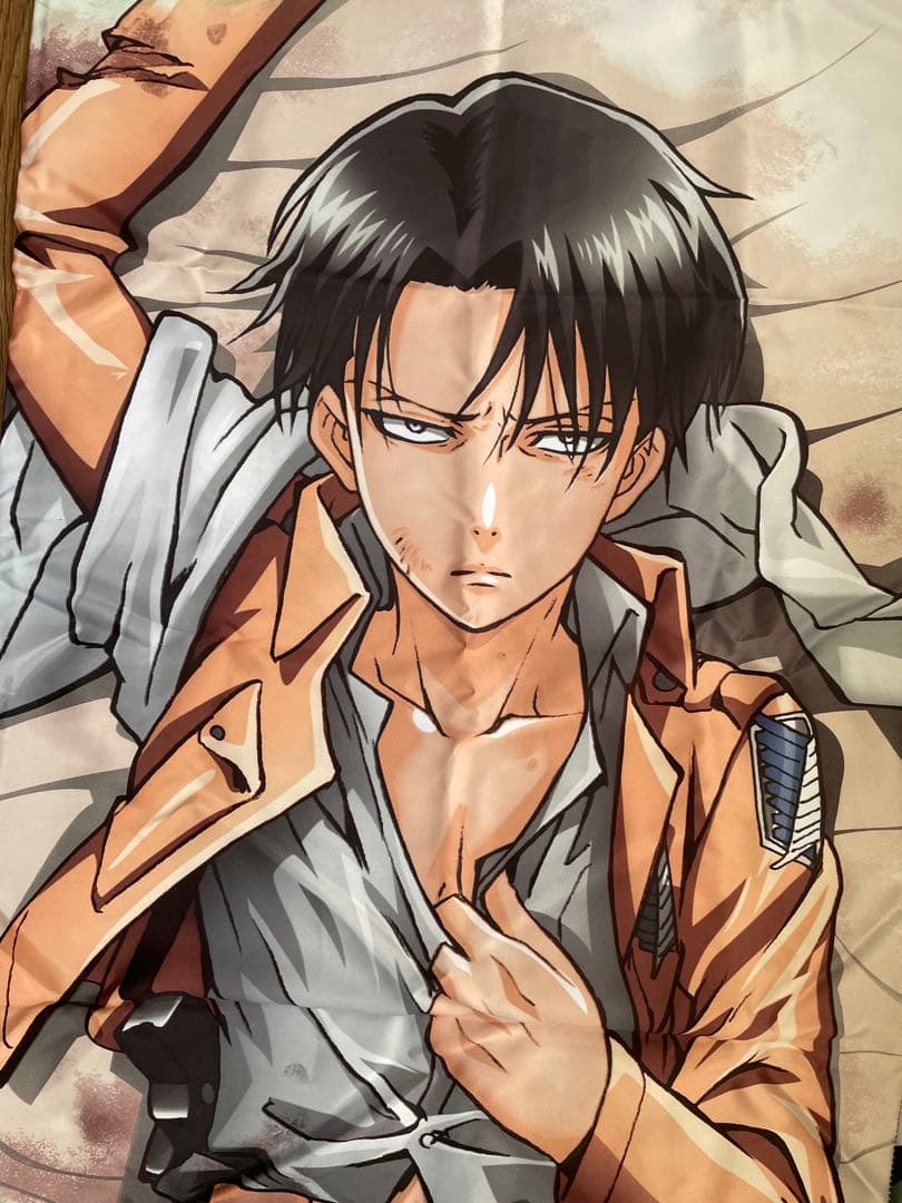 進撃の巨人 リヴァイ 兵長 抱き枕カバー - メルカリ