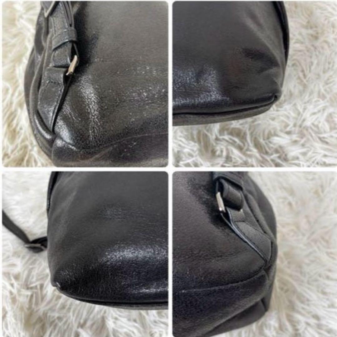 FURLA✨未使用級スパイバッグ　ミニリュック　レザー　タッセルシルバーチェーン