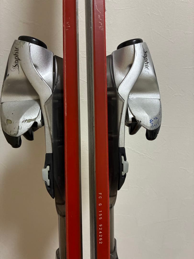 OGASAKA スキー板 TYPE-G 155cm　ストック付き