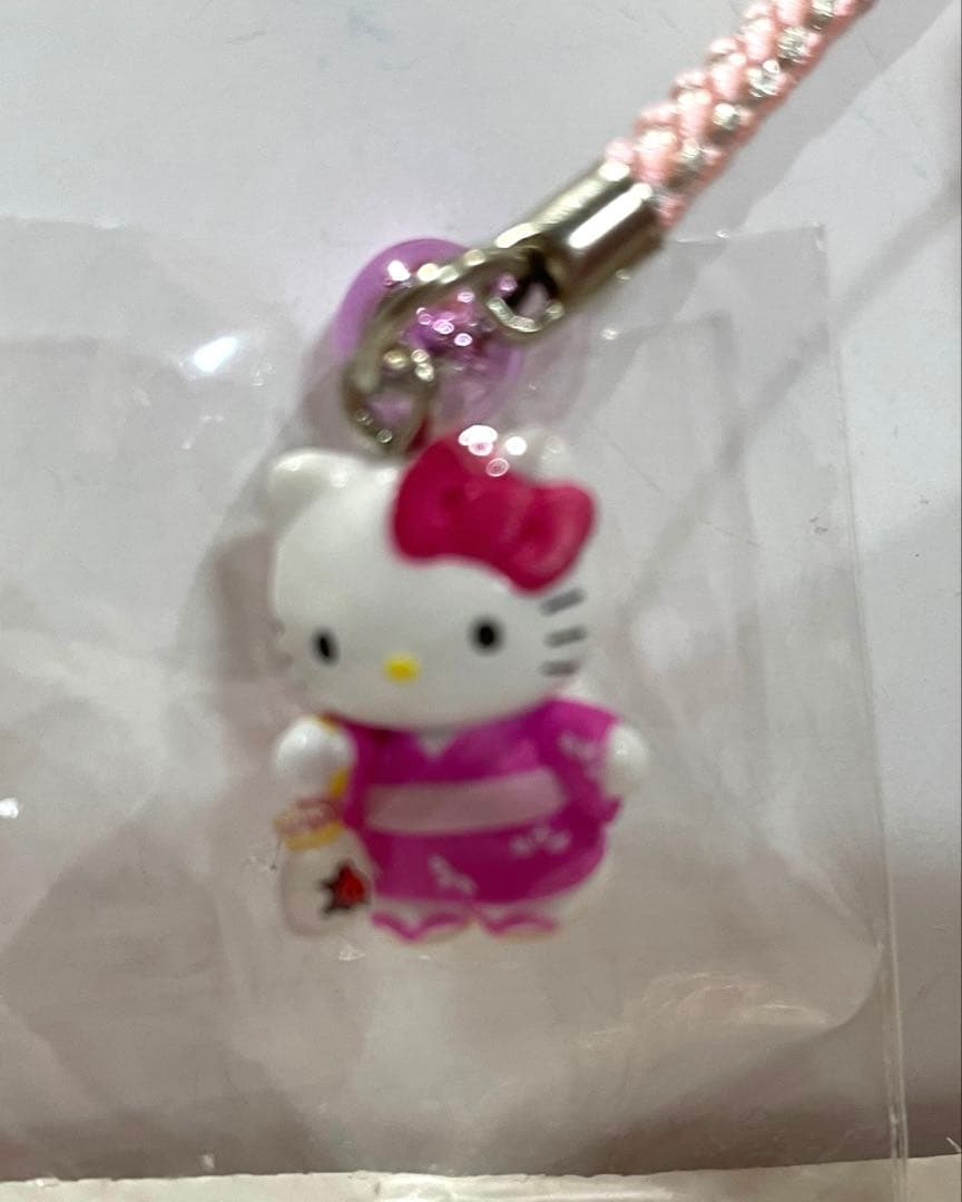 ハ*ー様 ハローキティ 熱海限定　根付 ストラップ　熱海