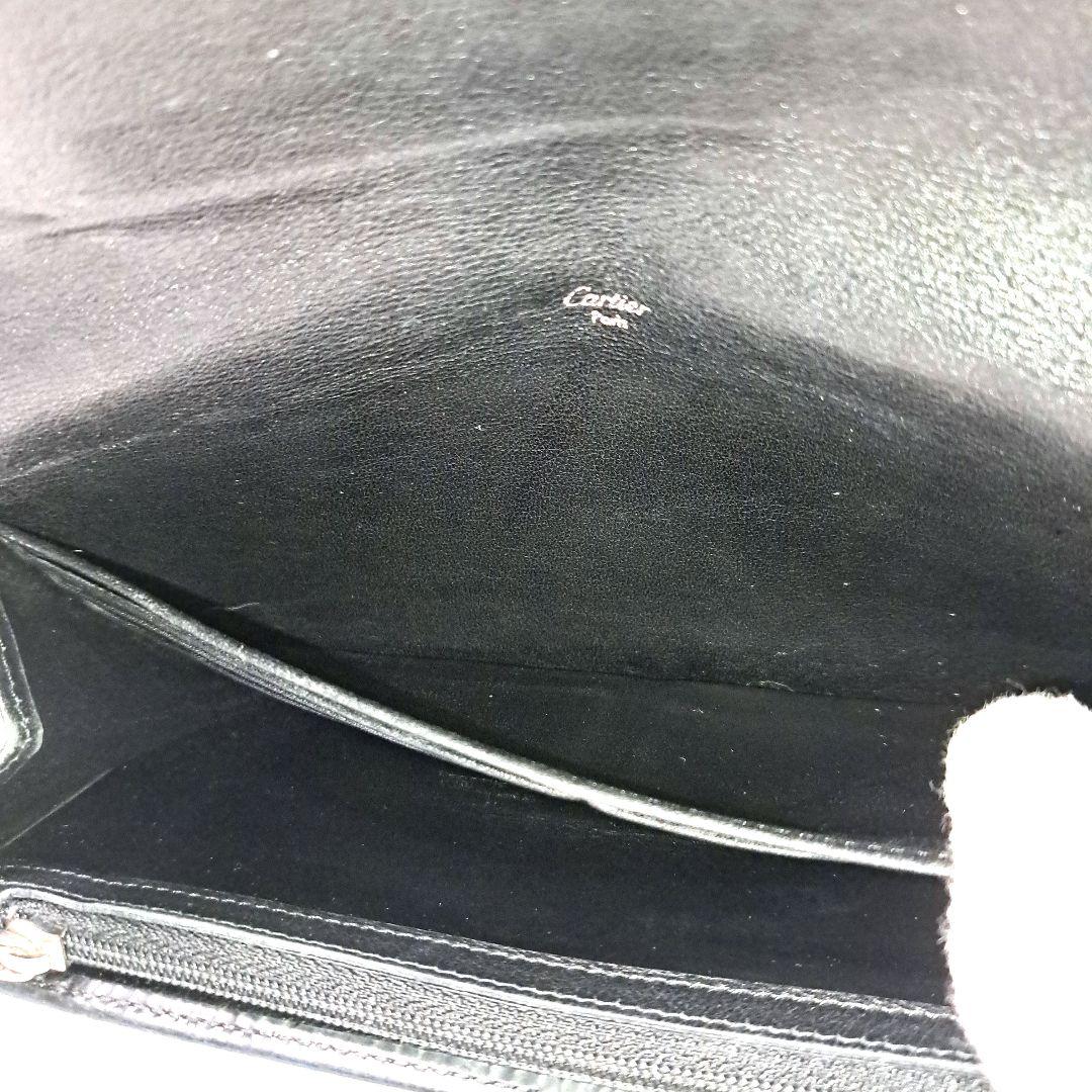 ✨️美品✨カルティエ 長財布 ハッピーバースデー マストライン エナメル 黒