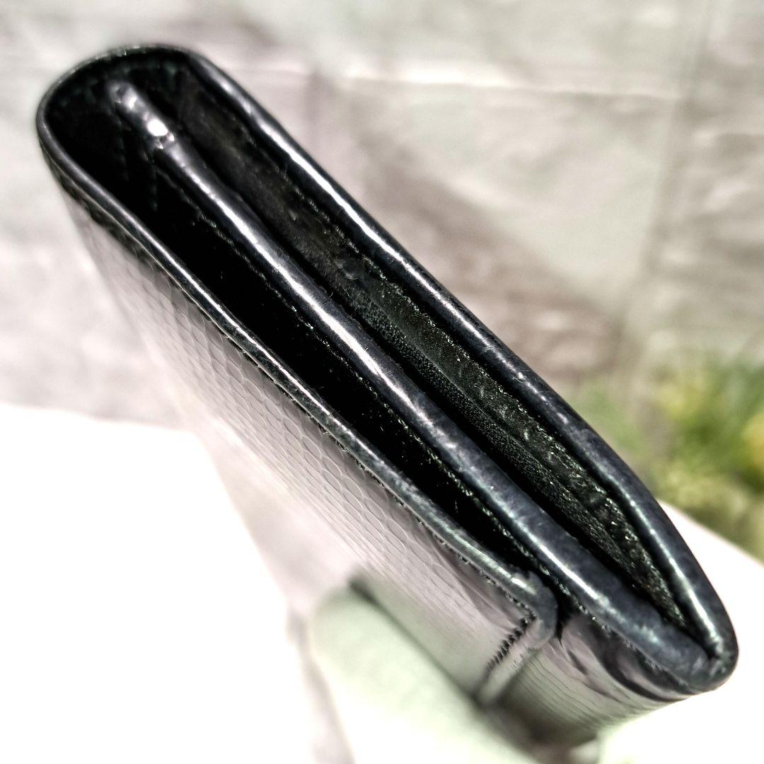 ✨️美品✨カルティエ 長財布 ハッピーバースデー マストライン エナメル 黒