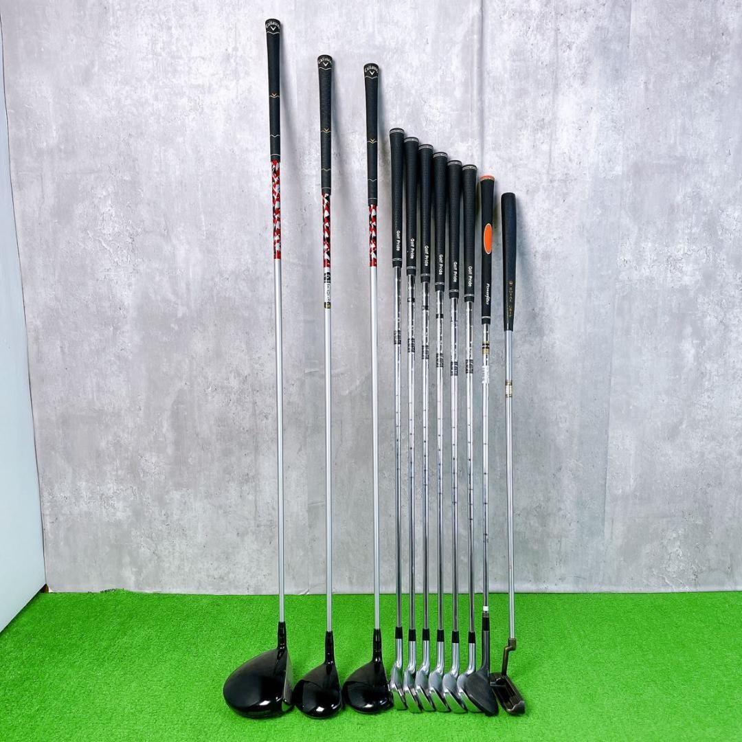 メンズ　キャロウェイ　レイザーフィット ゴルフクラブセット　右打ち　11本初心者