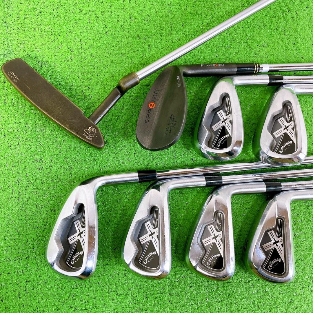 メンズ　キャロウェイ　レイザーフィット ゴルフクラブセット　右打ち　11本初心者