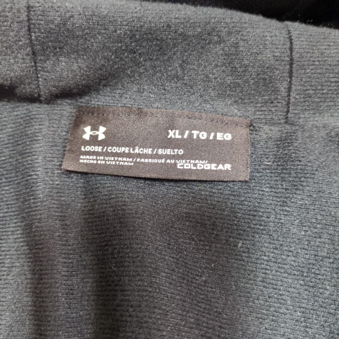 【大きいサイズ】アンダーアーマー ベンチコート スポーツ観戦 ブラック XL