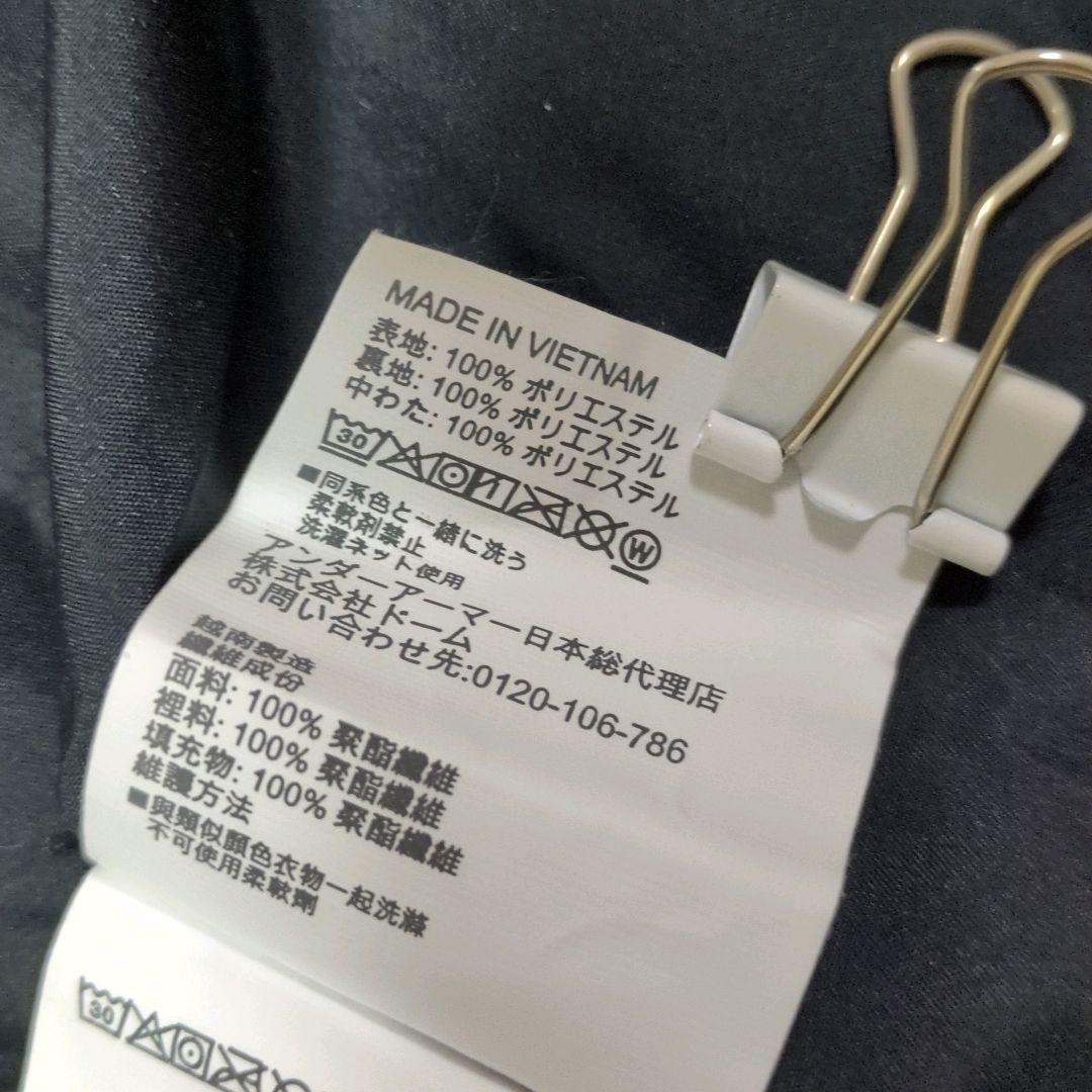 【大きいサイズ】アンダーアーマー ベンチコート スポーツ観戦 ブラック XL