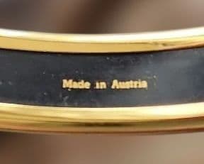 シ*ア様 HERMES エルメス ブレスレット 七宝焼 バングル