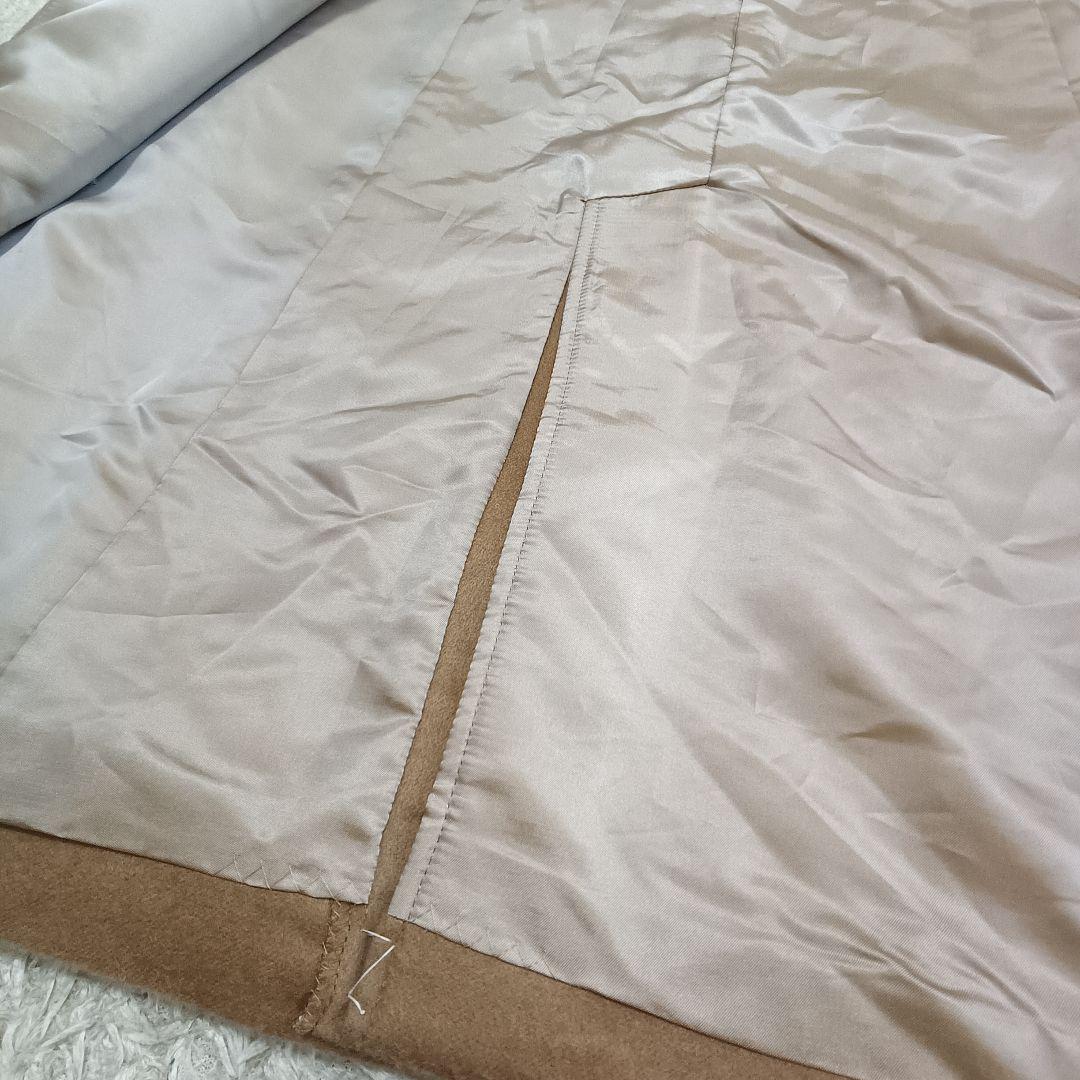 mugi♡様【23区】高級カシミヤ100% スタンドカラー ベルテッドコート