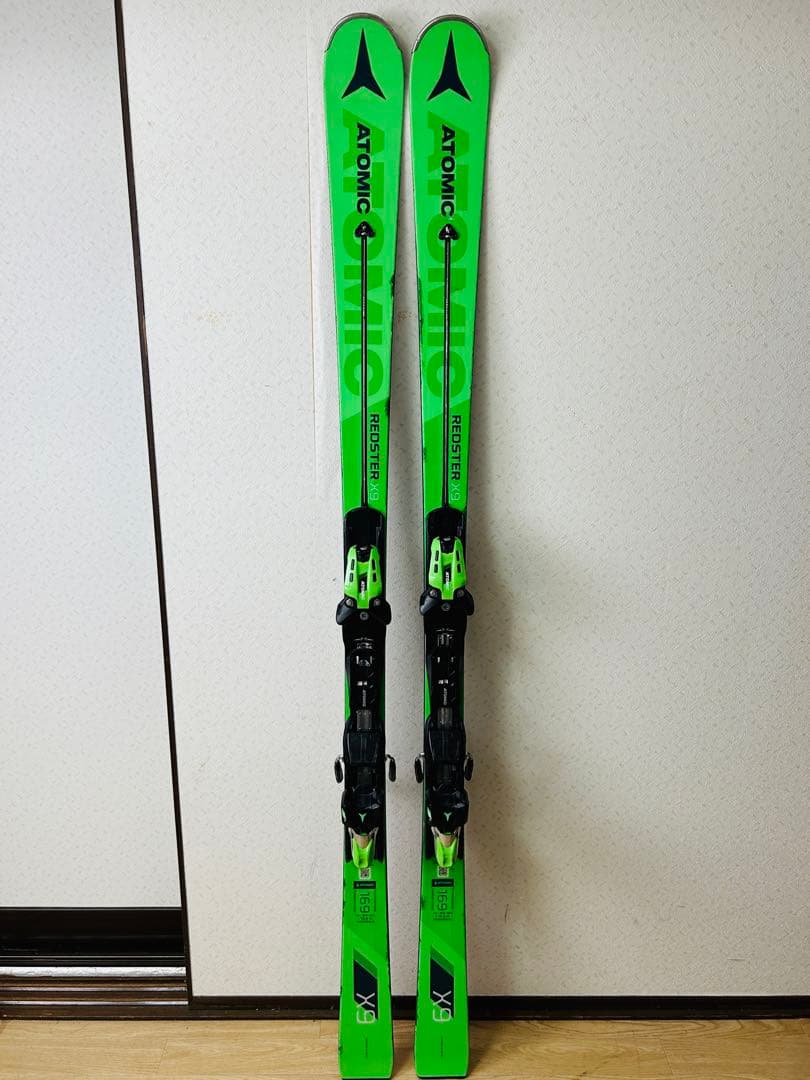 Atomic Redster X9 スキー板 169cm アトミック 調整ビン