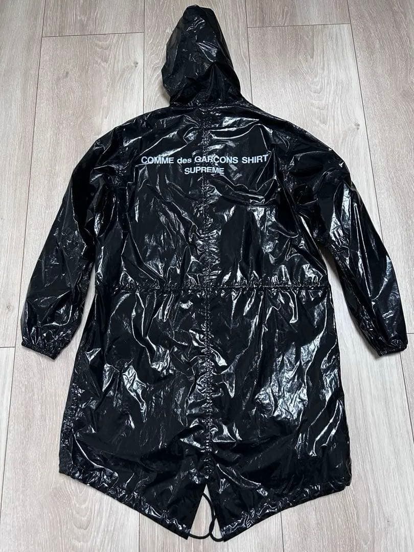 Supreme ×COMME des GARCONS SHIRT モッズコートM