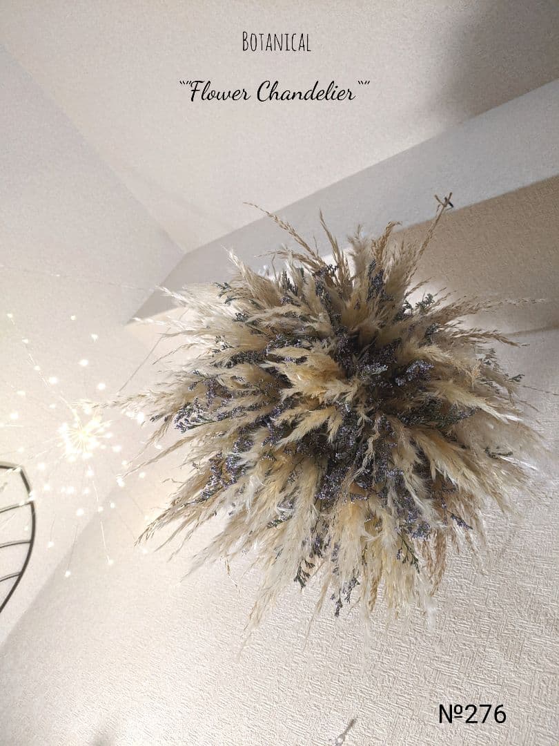 ボタニカルフラワーボールꫛꫀꪝ極盛リース✳︎・:*+希少フライングリース45cm