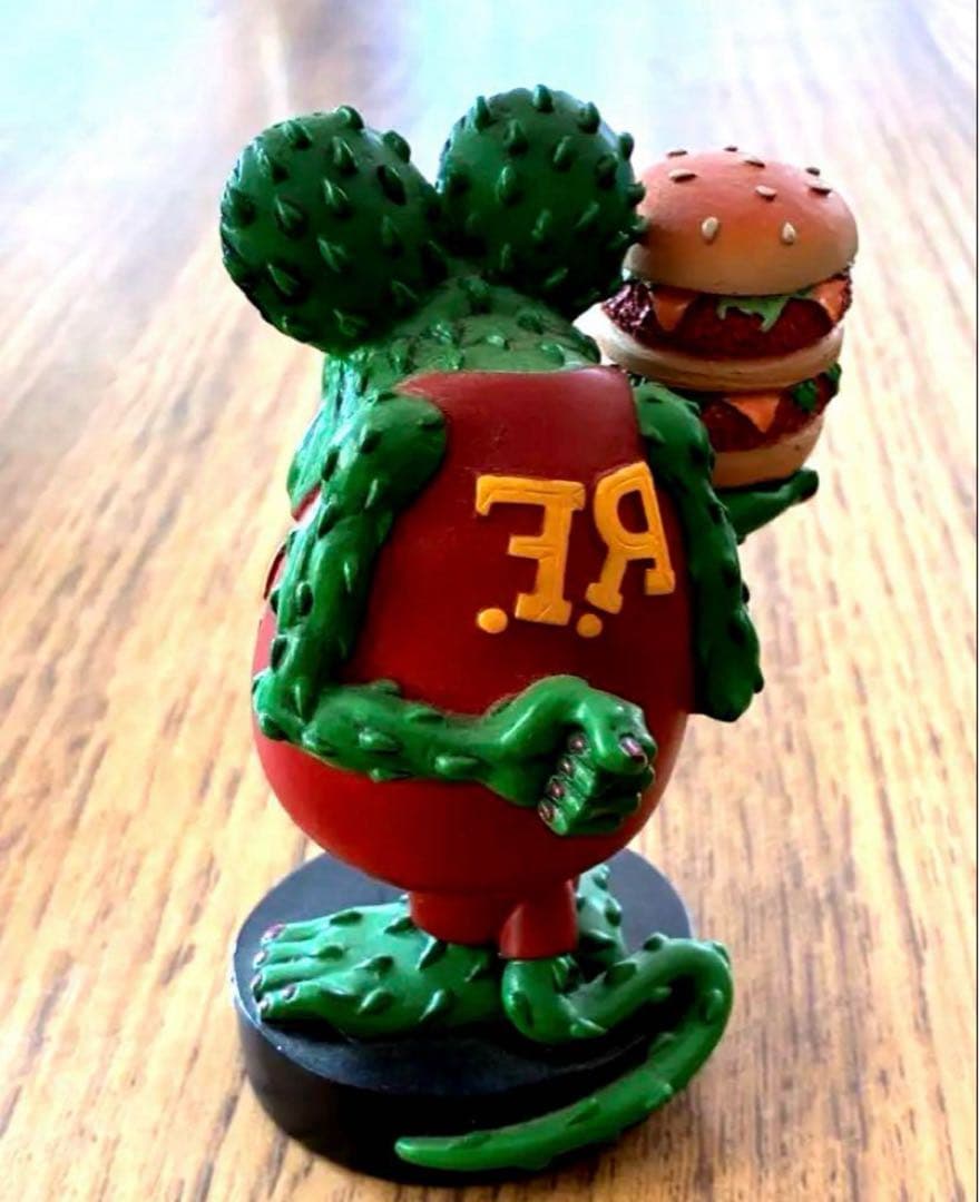 希少RAT FINK ラットフィンク　ボビングヘッド　ハンバーガー　ムーンアイズ