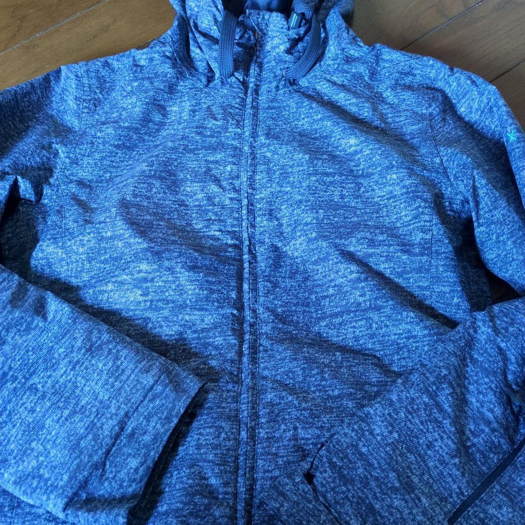 ROXY　スノボウェア　上下セット　Ｍ　ネイビー　マルチカラー