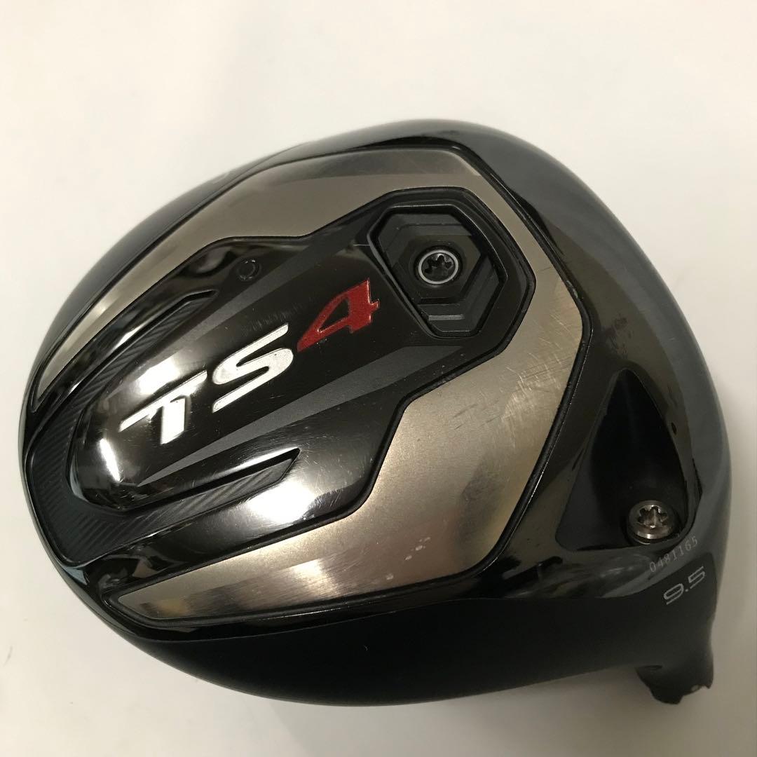 ◯ Titleist TS4 9.5° ドライバー ヘッドのみ