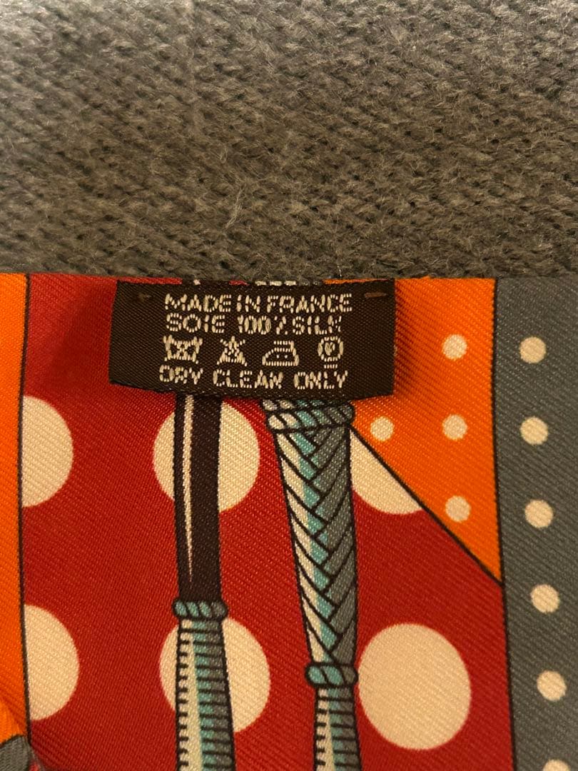 み*ゆ様 正規品　エルメス HERMES ツイリー シルク　バンダナ　スカーフ