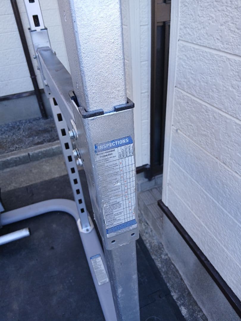 TUFF STUFF パワーラック CPR-265 ラットプル/ベンチ付き