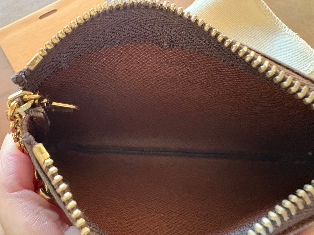 【美品】LOUIS VUITTON ポシェット・クレ