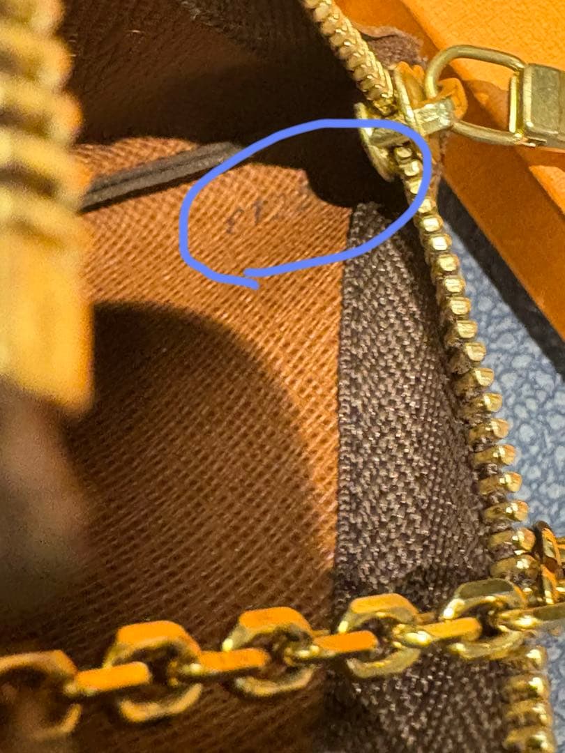 【美品】LOUIS VUITTON ポシェット・クレ