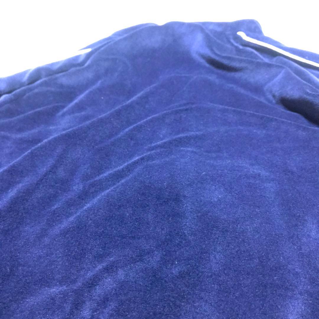 dawn of proof ロサンゼルス ベロア セットアップ　紺 XL