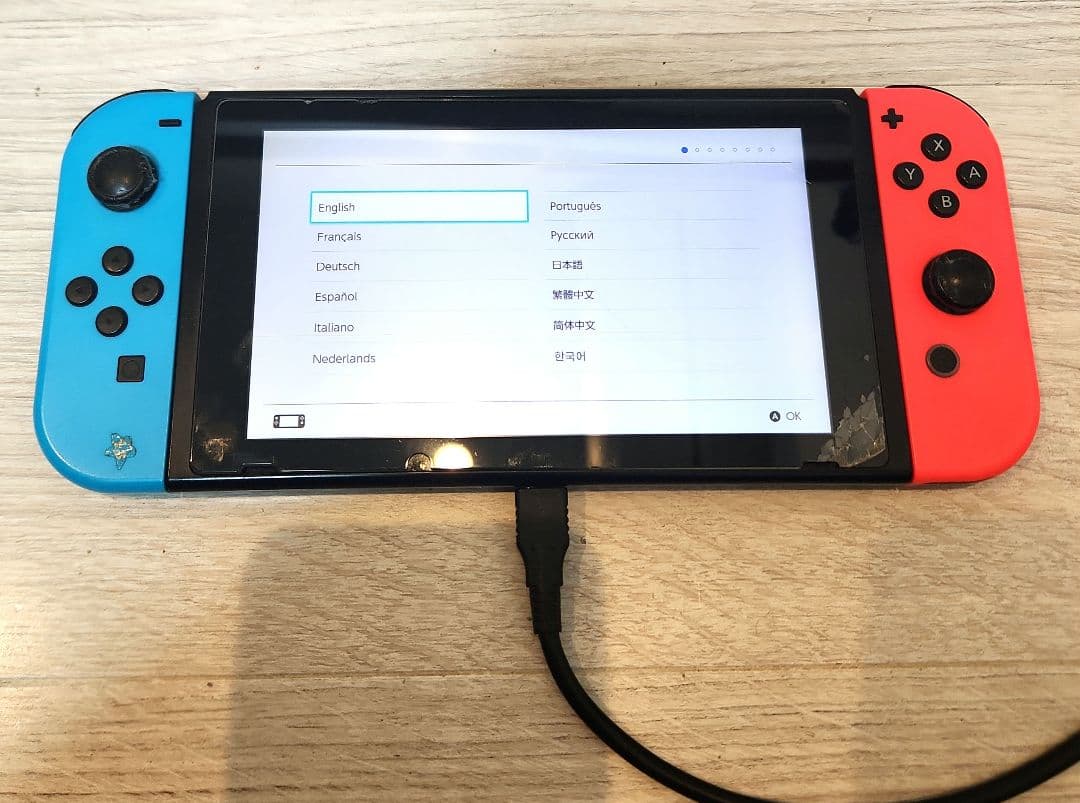 任天堂 Nintendo Switch Set ジャンク品 ジョイコン不具合有