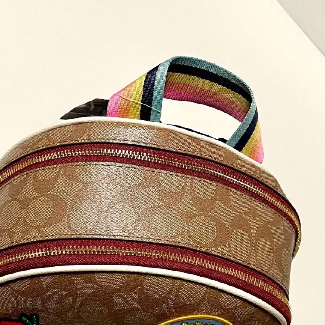 新品　COACH リュック　バックパックコーチ C4115 ブラウン