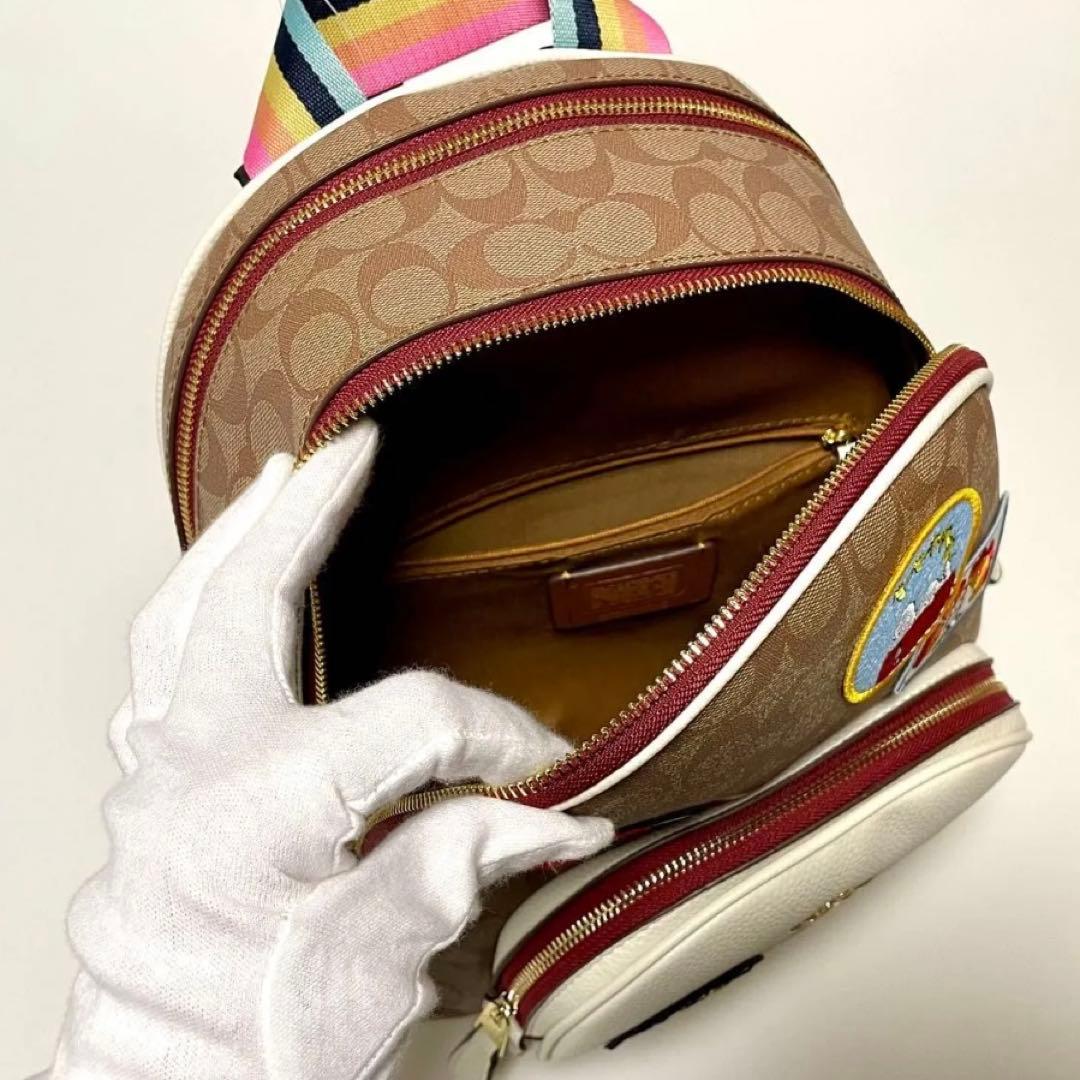 新品　COACH リュック　バックパックコーチ C4115 ブラウン