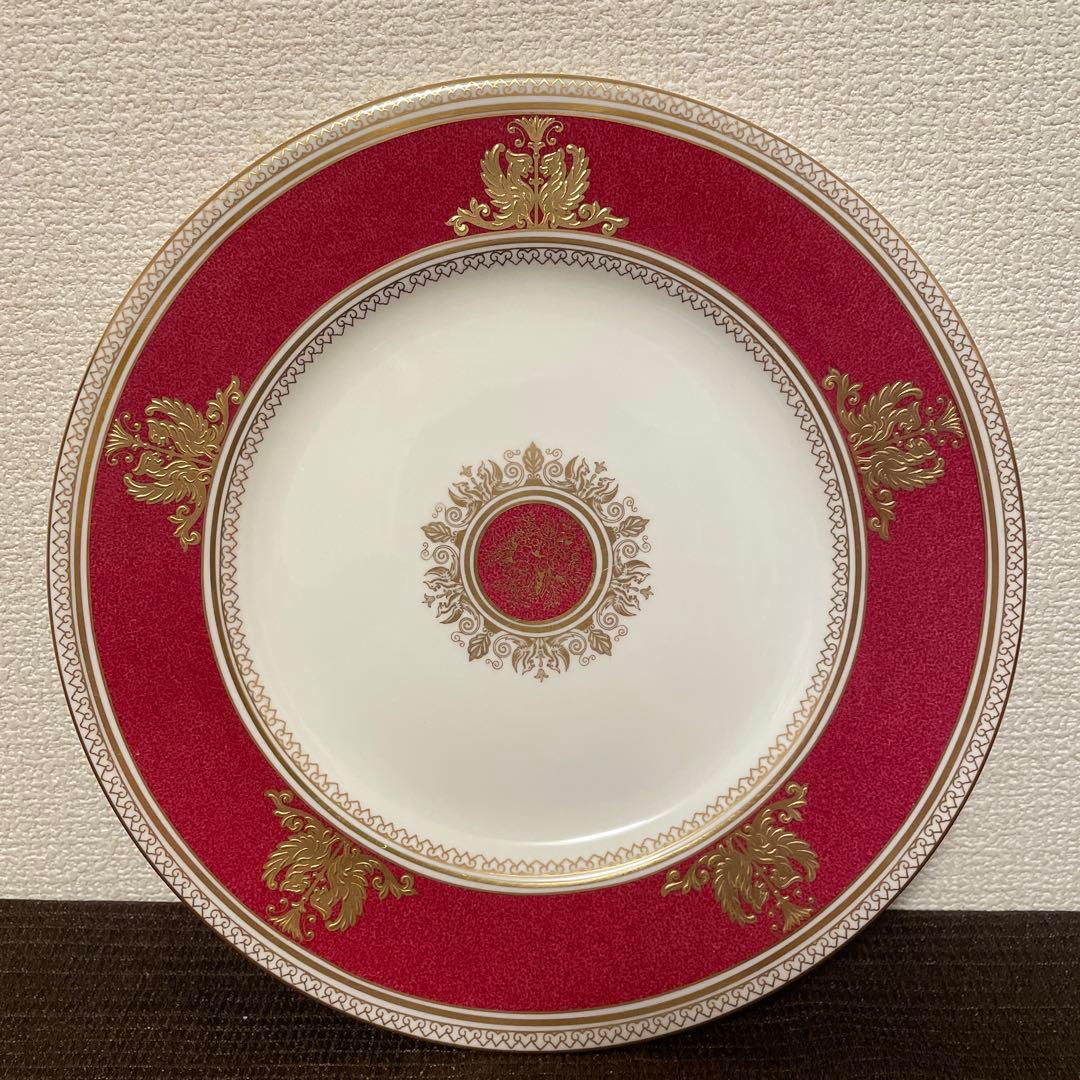 ウェッジウッド　コロンビア　パウダールビー　ディナープレート　27.5cm