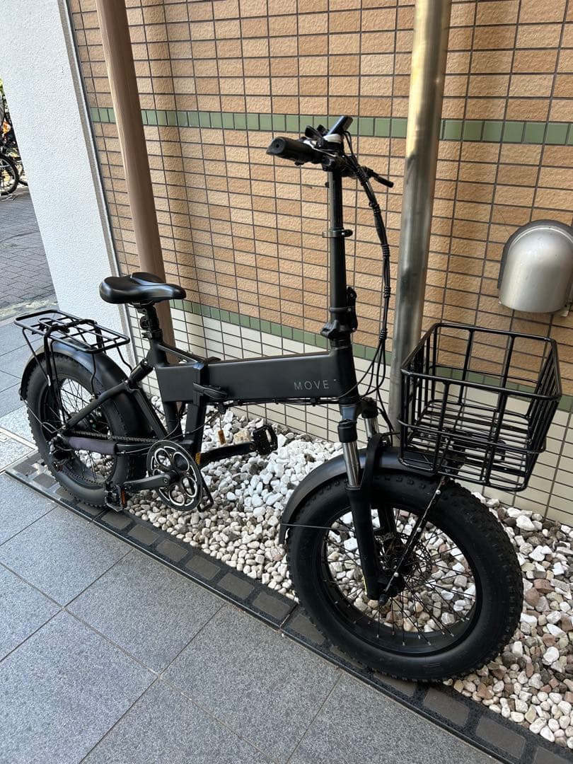 MOVE XS 電動アシスト自転車 ブラック 中古 都内引き取りのみ - メルカリ